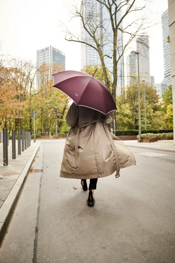 Regenschirme>doppler Manufaktur Regenschirm »Norfolk Oxford« Berry