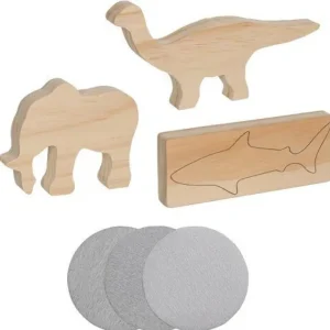 Bastel-sets | Holzspielzeug>GOKI Schnitz-Set »Tiere«