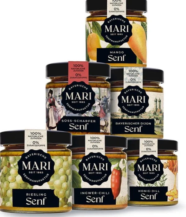 Gewürze & Senf>Mari-Senf »Senf Gourmet Set« von