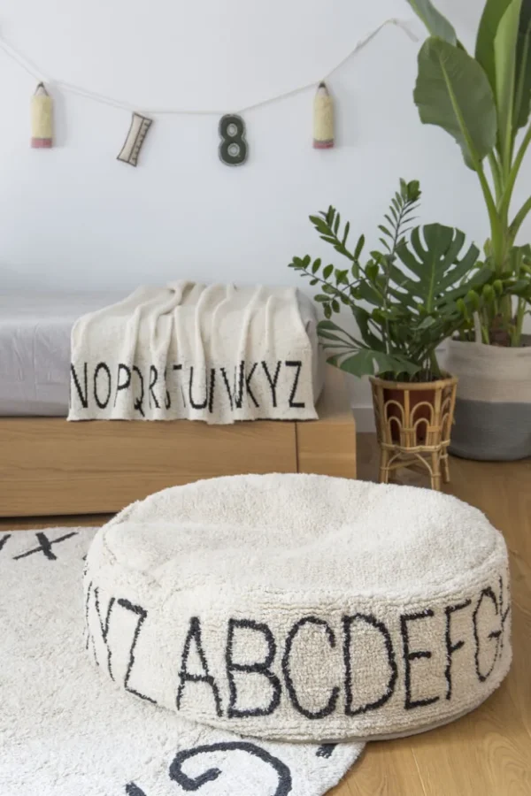 Möbel | Textilien>LORENA CANALS S.L. Sitzkissen »Pouf ABC«