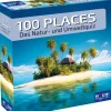 Spiele & Puzzle | Spiele Für Kinder>HUCH! Spiel »100 Places - Das Natur- und Umweltquiz«