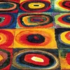 Teppiche | Teppiche>Ars mundi Teppich »Farbstudie Quadrate« nach Kandinsky