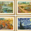 Alle Werke>Ars mundi van Gogh, Vincent: 4 Landschaftsbilder im Set