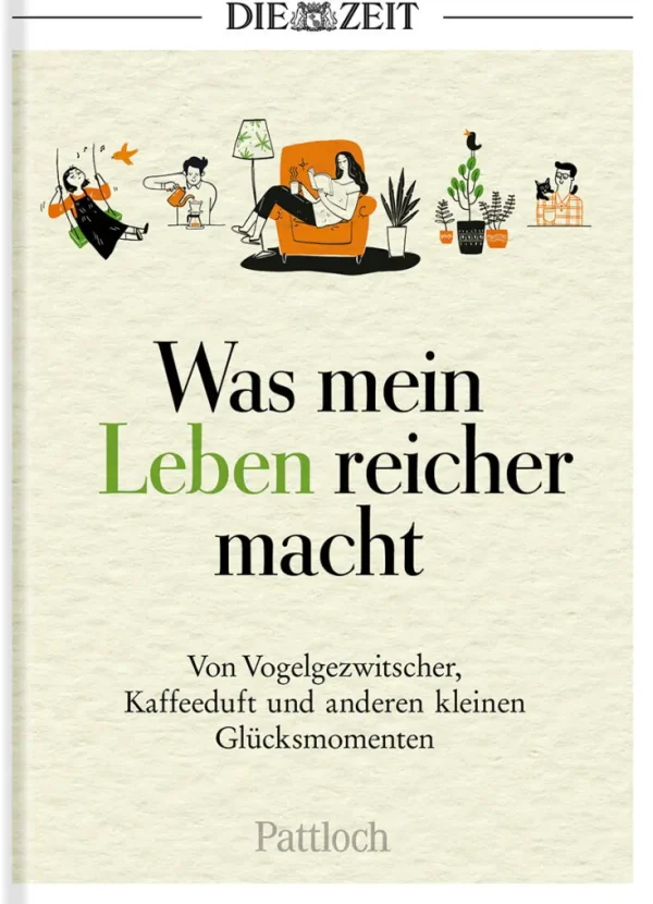 Geschenkbücher>DIE ZEIT Was mein Leben reicher macht: Geschenkbuch »Glück & Lebensfreude«