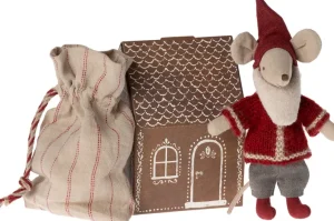 Nikolausgeschenke | Kuscheltiere & Puppen>Maileg »Weihnachtsmann« Maus