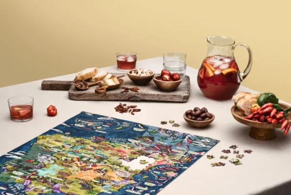 Spiele & Puzzle | Puzzle Für Erwachsene>Water & Wines Wein Puzzle »Spanien«