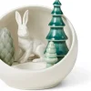 Dekoration & Vasen>Dottir Nordic Design Wintergeschichte »Hase mit Tannen«