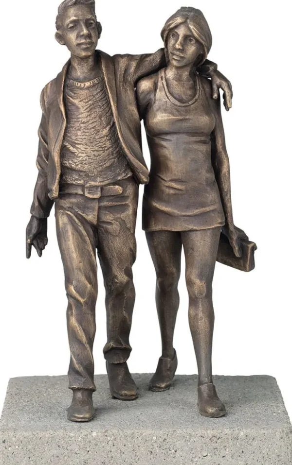 Alle Skulpturen | Bronze>Leo Wirth Wirth, Leo: Skulptur »Modern Life«