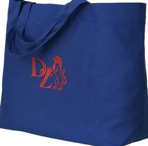 Sondereditionen | Shopper>Embacollage ZEIT Canvas-Tasche »Blau Orange«