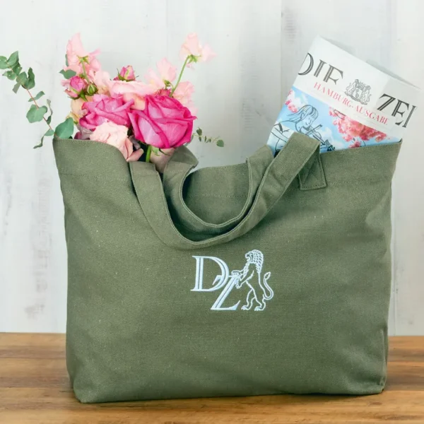 Sondereditionen | Shopper>DIE ZEIT ZEIT Canvas-Tasche »Olive«