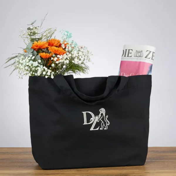 Sondereditionen | Shopper>DIE ZEIT ZEIT Canvas-Tasche »Schwarz«