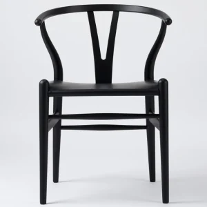 Sondereditionen | Stühle & Sessel>Carl Hansen ZEIT Sonderedition »CH24«, Wishbone Chair aus Buche und Leder