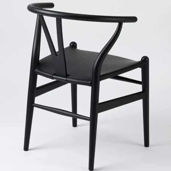 Sondereditionen | Stühle & Sessel>Carl Hansen ZEIT Sonderedition »CH24«, Wishbone Chair aus Buche und Leder