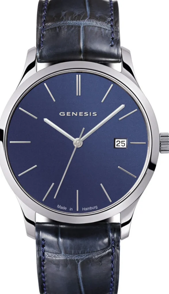 Armbanduhren>GENESIS ZEIT Sonderedition »Aura« in Blau