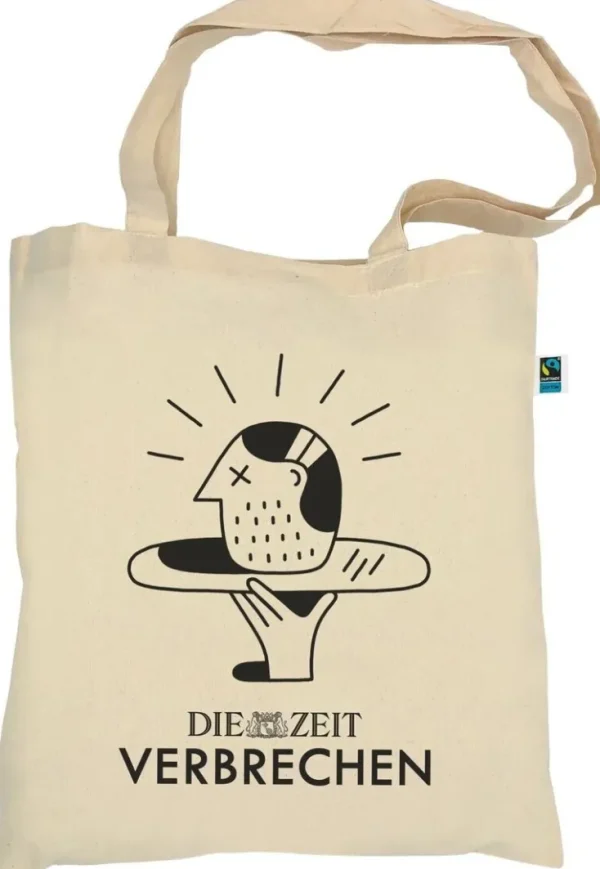 Shopper>ZEIT VERBRECHEN Tasche »Podcast« natur