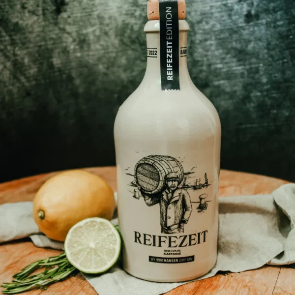 Sondereditionen | Gin & Vodka>Knut Hansen Dry Gin ZEIT-Jubiläumsedition Gin »REIFEZEIT«