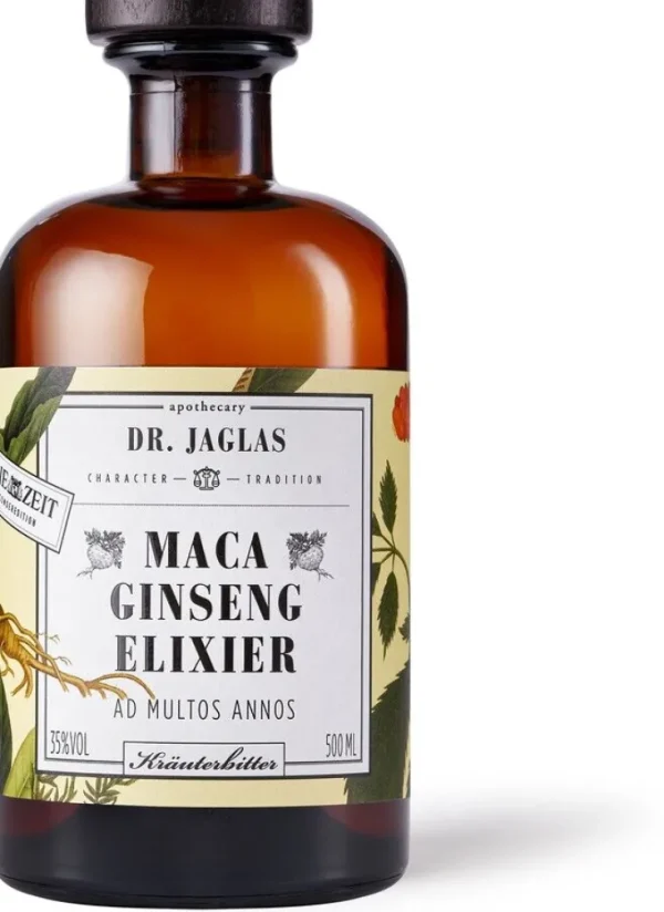 Sondereditionen | Likör & Rum>Dr. Jaglas ZEIT-Sonderedition »Maca Ginseng-Elixier« (Kräuterbitter)