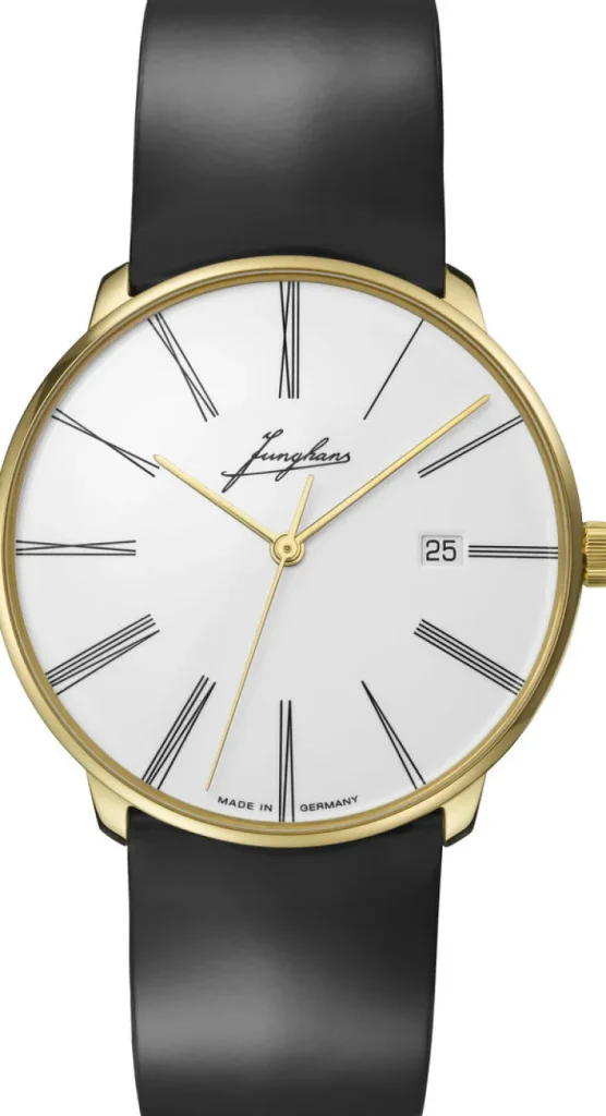 Armbanduhren>Junghans ZEIT-Sonderedition »Meister fein Automatic Edition Erhard«, Gelbgold