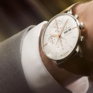 Armbanduhren>Junghans ZEIT-Sonderedition »Meister Chronoscope« von