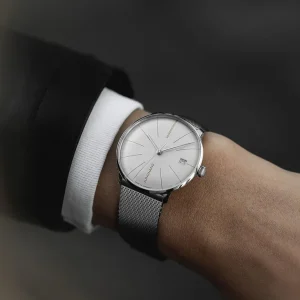 Armbanduhren>Junghans ZEIT-Sonderedition »Meister fein Kleine Automatic« von