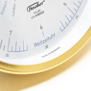 Wand- & Tischuhren | Messgeräte>Fischer Manufaktur ZEIT-Sonderedition »POLAR Weltzeituhr« von