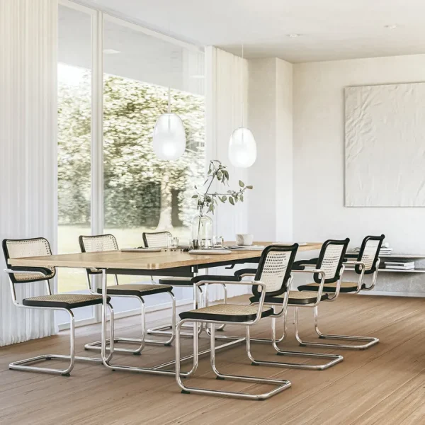 Sondereditionen | Stühle & Sessel>Thonet ZEIT-Sonderedition Stahlrohr-Freischwinger »S 64« von