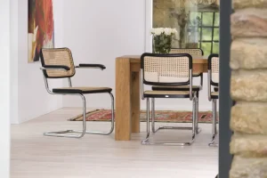 Sondereditionen | Stühle & Sessel>Thonet ZEIT-Sonderedition Stahlrohr-Freischwinger »S 32« von