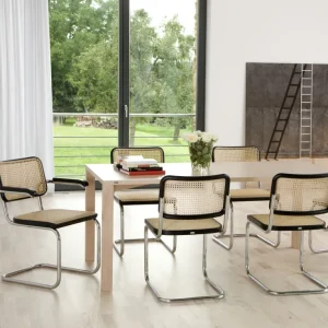 Sondereditionen | Stühle & Sessel>Thonet ZEIT-Sonderedition Stahlrohr-Freischwinger »S 64« von