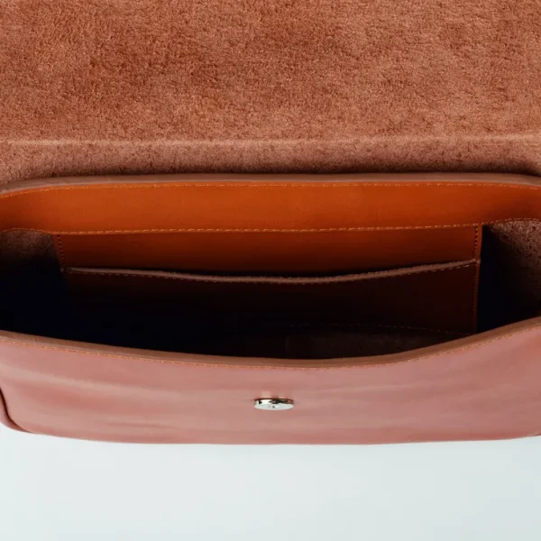 Sondereditionen | Handtaschen>Guerer & Guerer ZEIT-Tasche »Saddle Bag Small« Cognac