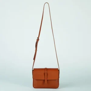 Sondereditionen | Handtaschen>Guerer & Guerer ZEIT-Tasche »Saddle Bag Small« Cognac